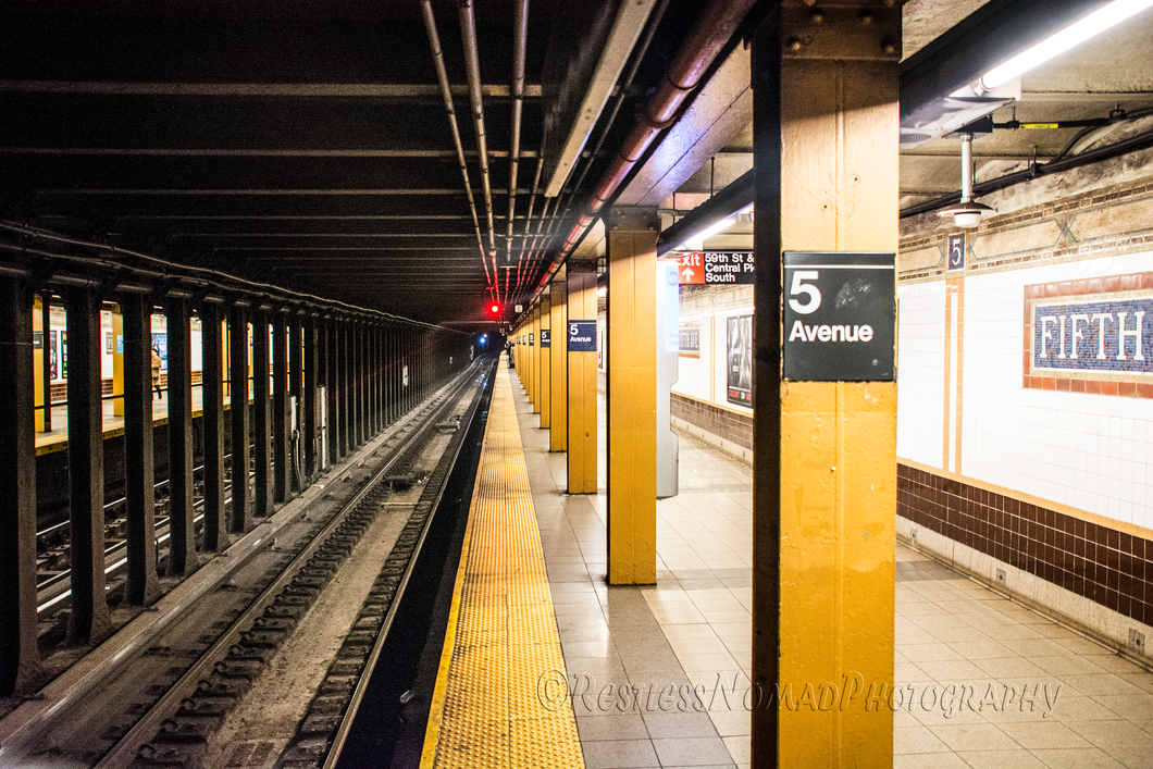 RestlessNomadPhotography - 5th Ave Subway