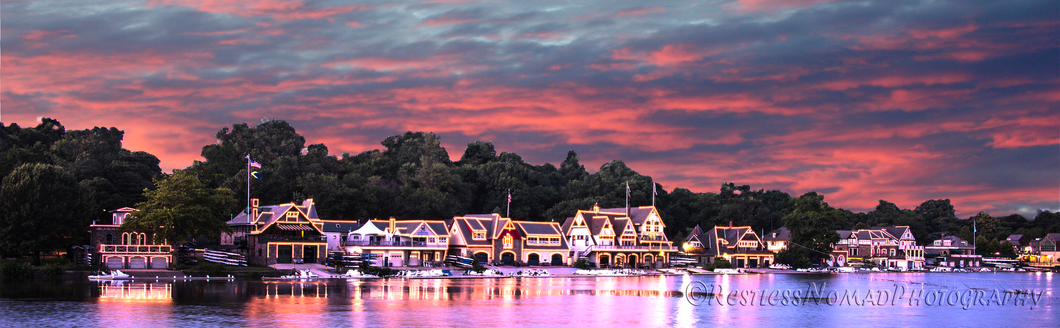 RestlessNomadPhotography - Boathouse Row - Philadelphia