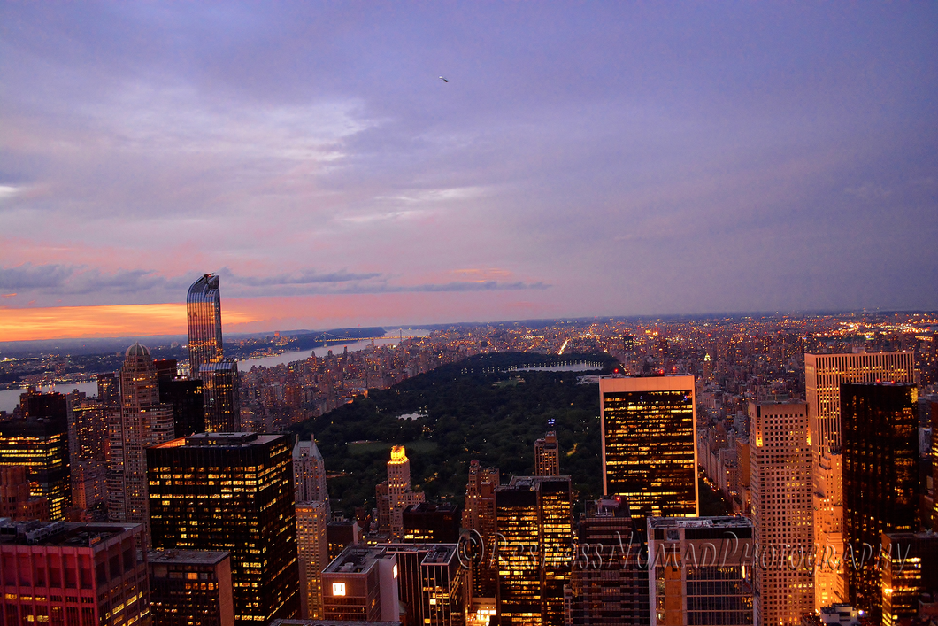 RestlessNomadPhotography - Central Park From 30 Rock