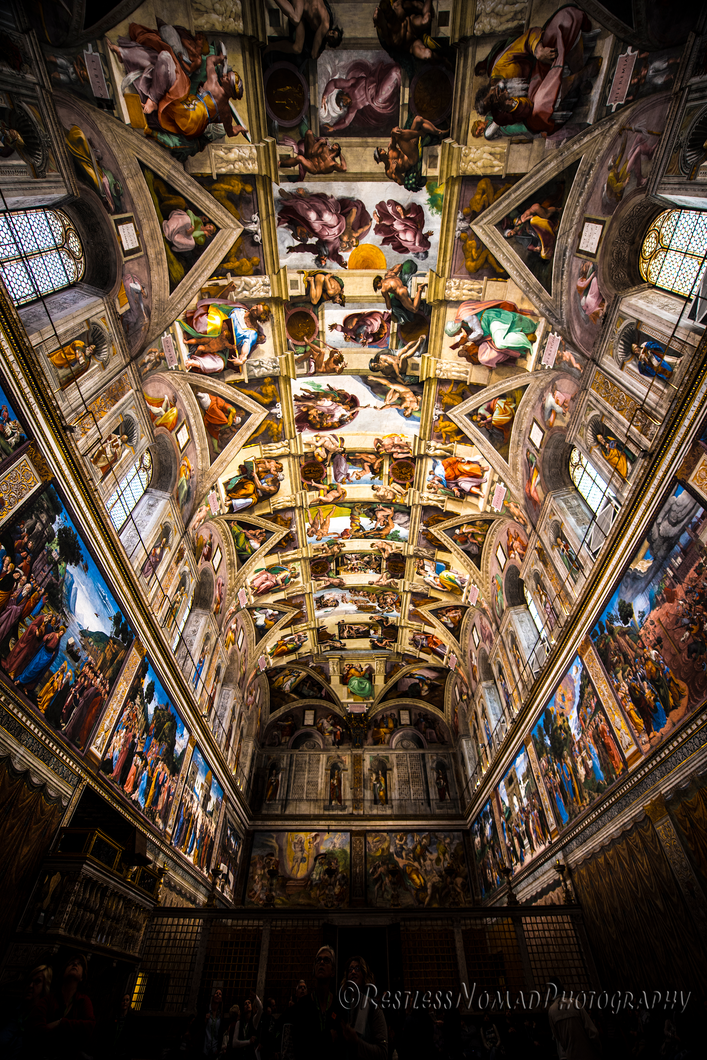 RestlessNomadPhotography - Sistine Chapel - The Vatican