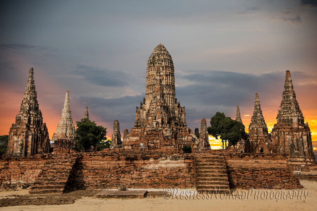 RestlessNomadPhotography - Wat Chai Watthanaram - Ayutthaya Thiland