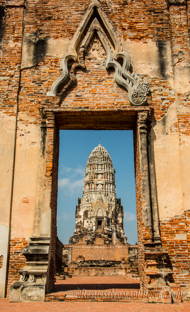 RestlessNomadPhotography - Wat Ratchaburana - Ayutthaya Thailand